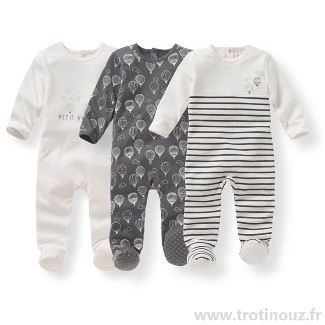 Lot De 3 Pijamas
